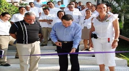 re inaguracion de la albuerca del hotel zaachila huatulco