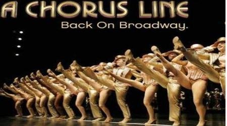 a chorus line