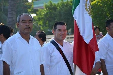 Conmemoran el 103 aniversario en Santa Cruz Huatulco