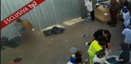 Lampedusa escándalo por video que muestra a migrantes siendo fumigados