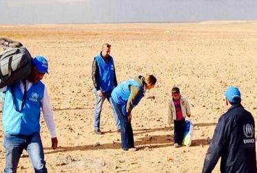 Marwan no cruzó solo el desierto