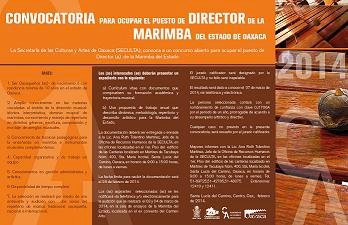SECULTA convoca a participar en concurso para elegir a director de la Marimba del Estado