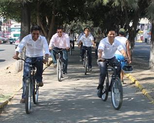 SEDESOH promueve uso de la bicicleta