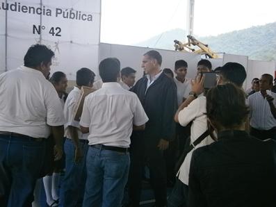 audiencia publica en pluma hidalgo