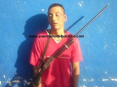Detenido con arma de fuego en Juchitan