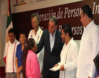 Preliberan a 112 reos indígenas