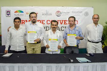 Con un convenio de coordinación