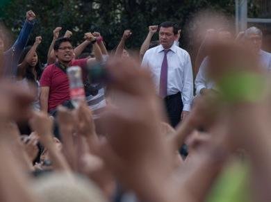 Estudiantes obligan a Osorio a dar la cara y logran cita para el viernes