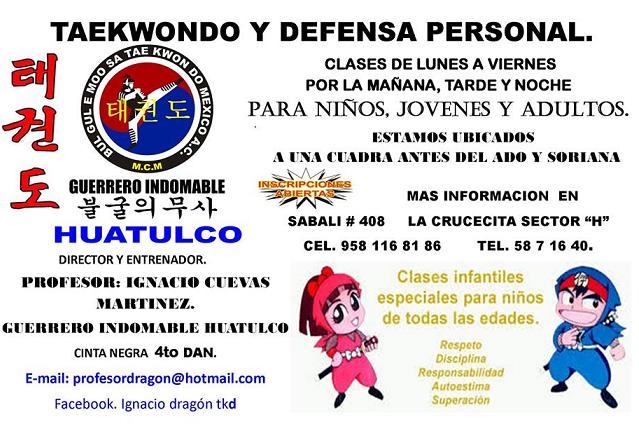 Taekwondo y Defensa personal