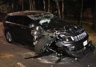 Delegado de Iztapalapa choca en el Pedregal; no hay heridos