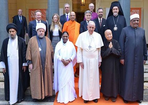 firma Fe Líderes universal Declaración contra la Esclavitud, Juntar los líderes mundiales en la fe en la ceremonia del Vaticano