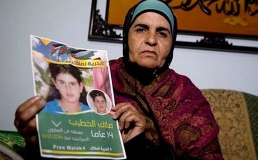 Israel encarcela a palestina de 14 años por lanzar piedras