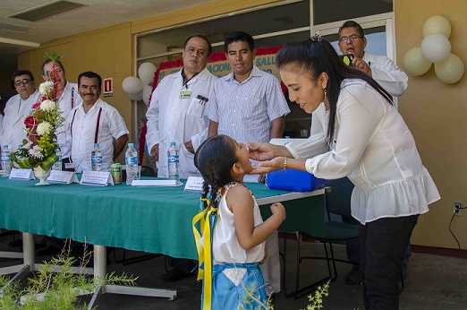 Inicia Primera Semana Nacional de Salud en Santa María Huatulco