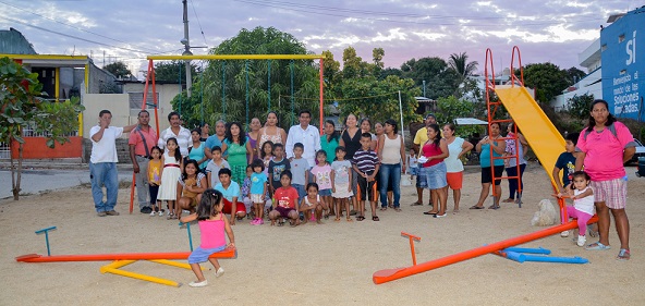 Anuncia Gobierno Municipal rehabilitación de espacios recreativos en Santa Cruz Huatulco