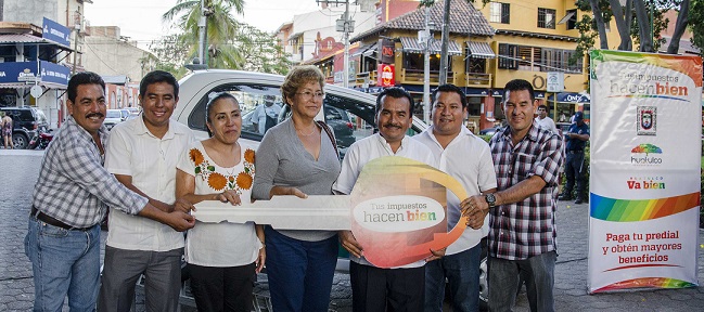 En Huatulco, recaudación histórica por concepto del Predial