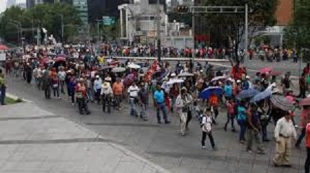 Miércoles de marchas en el DF, de la CNTE y para conmemorar el 10 de junio