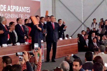 Asume Manlio Fabio como presidente nacional del PRI