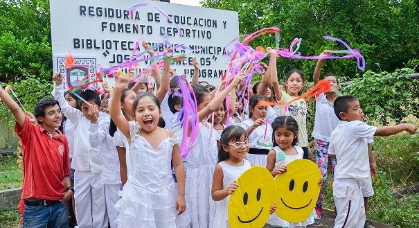 Participan cerca de 100 niños en cursos de verano de las bibliotecas públicas de Huatulco