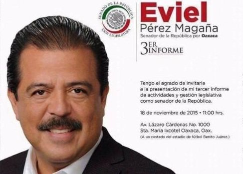 Acusan a senador del PRI en Oaxaca de violar la Constitución