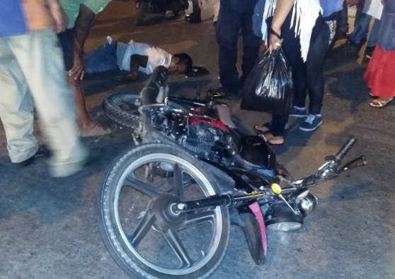 continúan las caidas de motos
