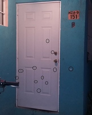 Dos casas del fraccionamiento fueron tiroteadas en Juchitán5