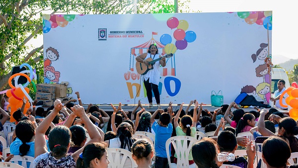 Cierra Con Broche de Oro El Día Del Niño Gobierno Municipal de Santa María Huatulco
