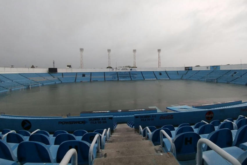 Estadio Tamaulipas, una auténtica alberca