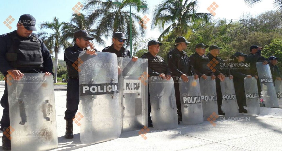Implementan operativos de seguridad por reunión de la Conago en Huatulco