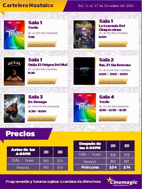 Cartelera Cine Magic