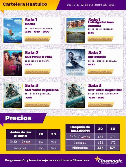 Cartelera Cine Magic