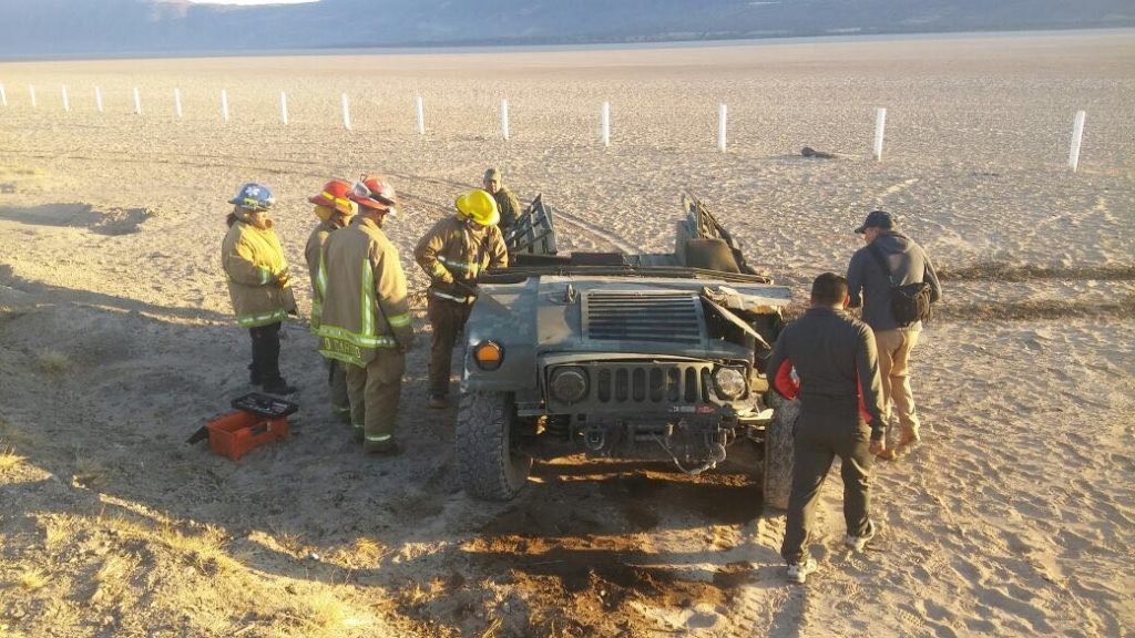 Fatal volcadura de un vehículo de la (SEDENA