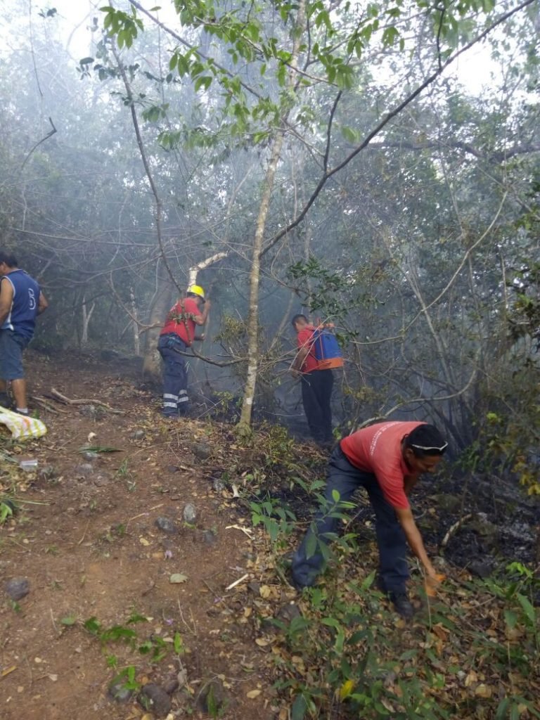 incendio en Paso Ancho,