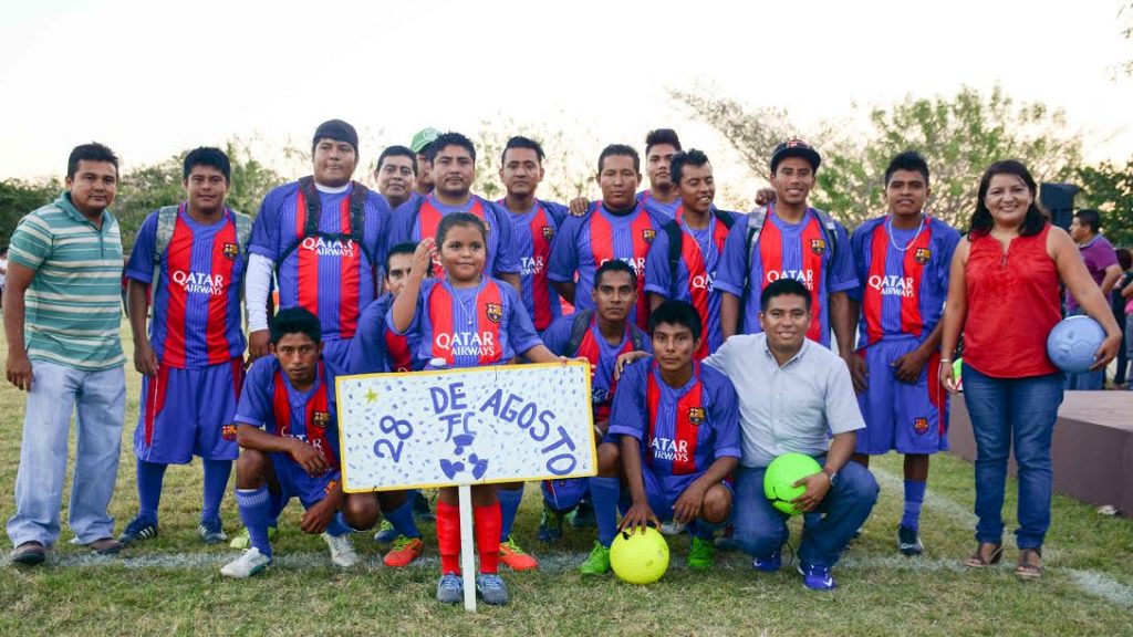 José Hernández inaugura la Liga Municipal de Futbol2