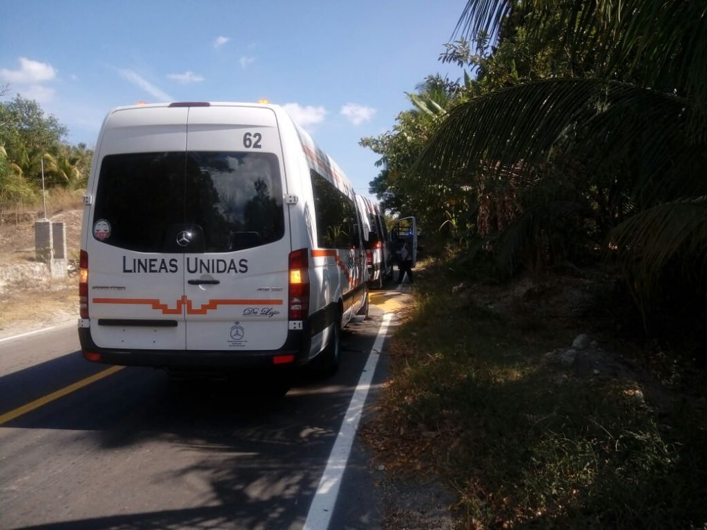 Asaltan otra camioneta de pasaje en Pochutla2