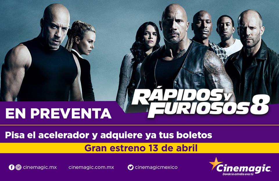 Preventa Rapidos y Furiosos