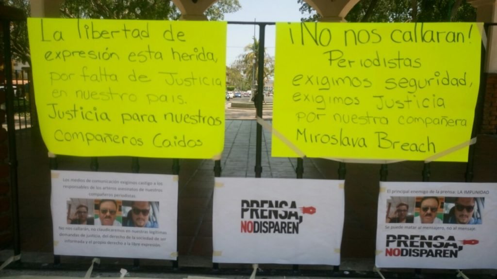 ¡BASTA DE AGRESIONES A PERIODISTAS!2