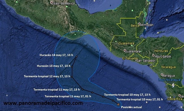 Alerta por depresión tropical en la costa de Oaxaca