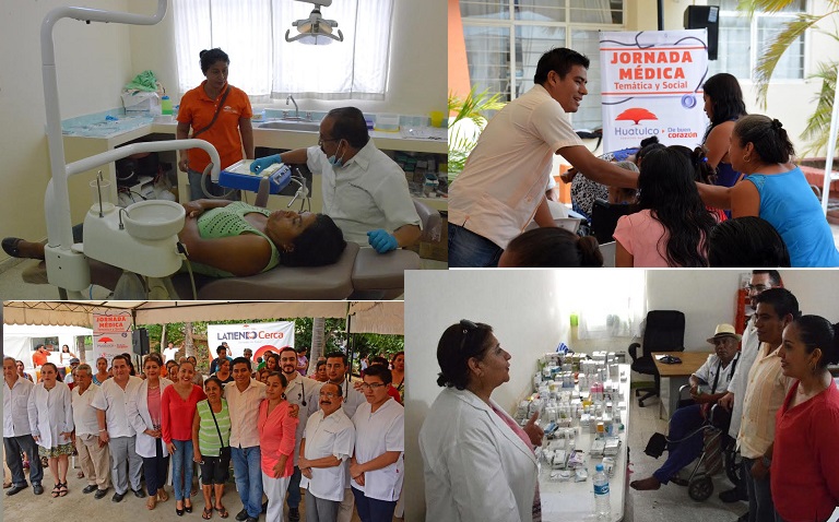 Gobierno de Huatulco realiza gran jornada médica gratuita