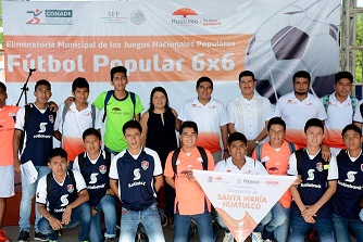 Inaugura Gobierno de Huatulco eliminatoria de Fútbol Popular 6×6