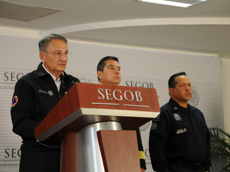 Despliegan misión de apoyo en Veracruz y Puebla por cercanía de ‘Katia’