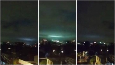 ¿Qué eran las luces que se vieron durante el terremoto?