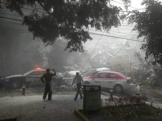 Sismo sacude la Ciudad de México, causa daños