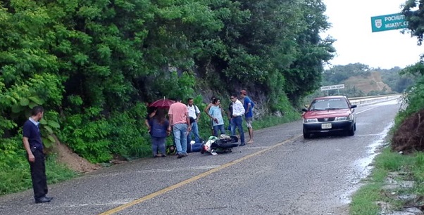 Accidente en el puente de San Isidro bajos del Palmar,