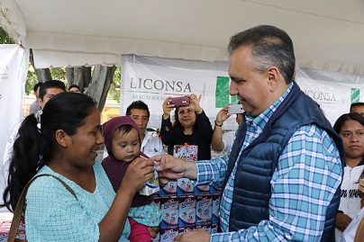 Liconsa reorientó padrón y abrió 728 lecherías en Oaxaca, Guerrero y Chiapas