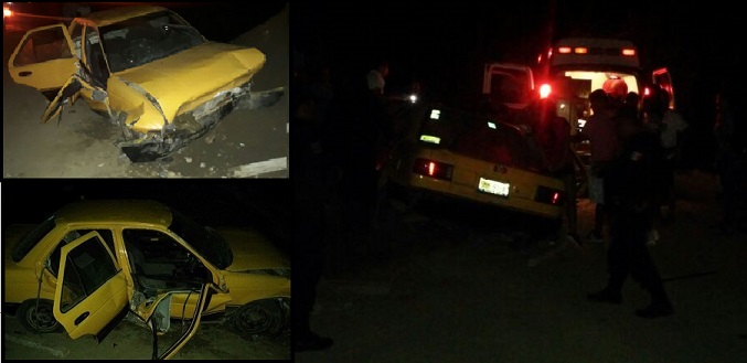 Accidente en llano Grande