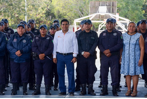 Gobierno Municipal Huatulco fortalece la seguridad de sectores operativos