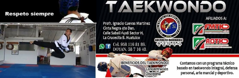TAE KWON DO Y DEFENSA PERSONAL.