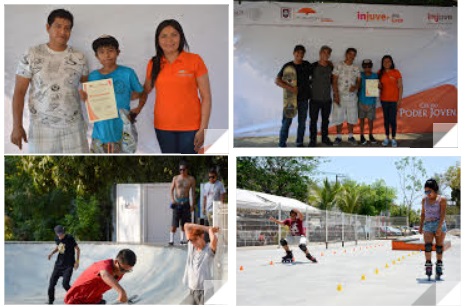 Realizan Festival Juvenil de Skate en Huatulco 2018