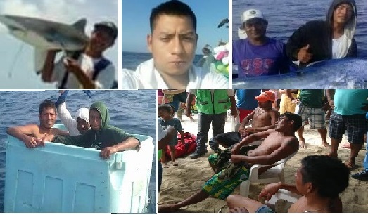 Localizan a pescadores extraviados en Puerto Angel