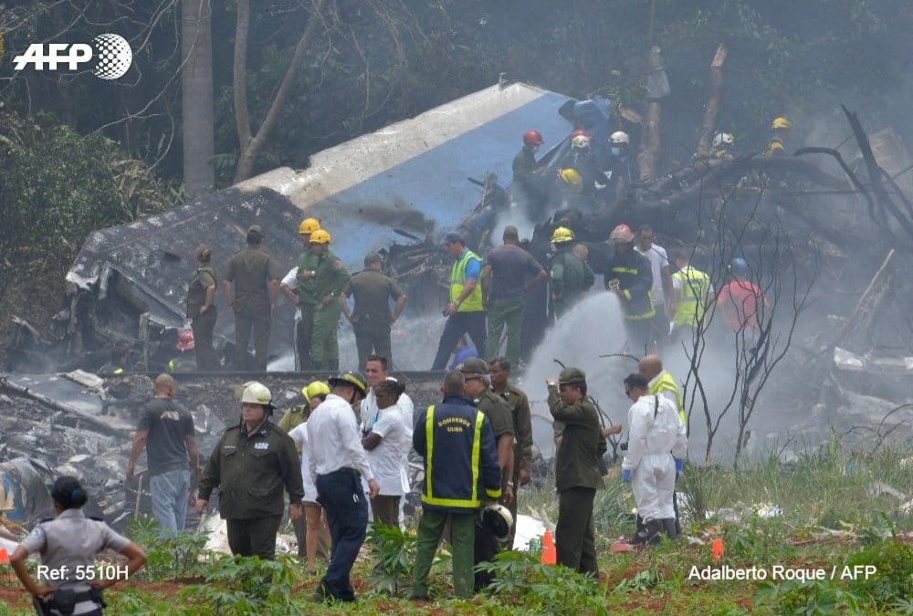 Accidente de la aeronave XA-UHZ de la Habana